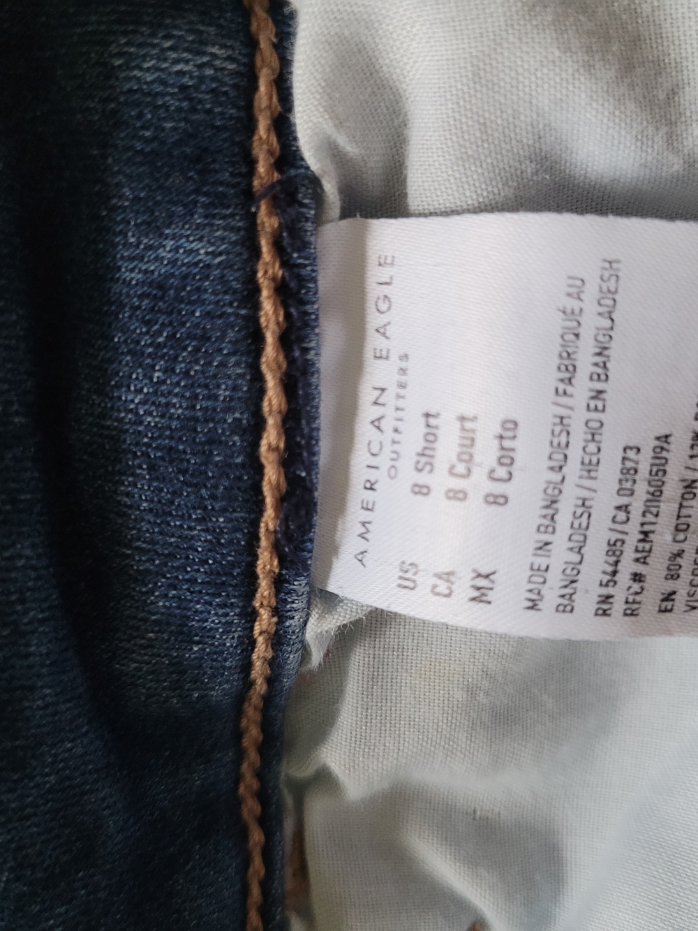 American Eagle Outfitters Women's Dark Blue Jeggings - Picture 4 of 6